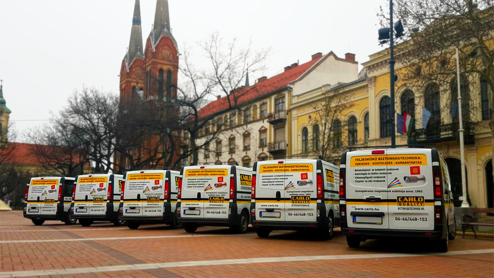 Carlo Gépjármű Flotta.